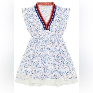Poupette St. Barth Red White and Blue Sasha Minidress